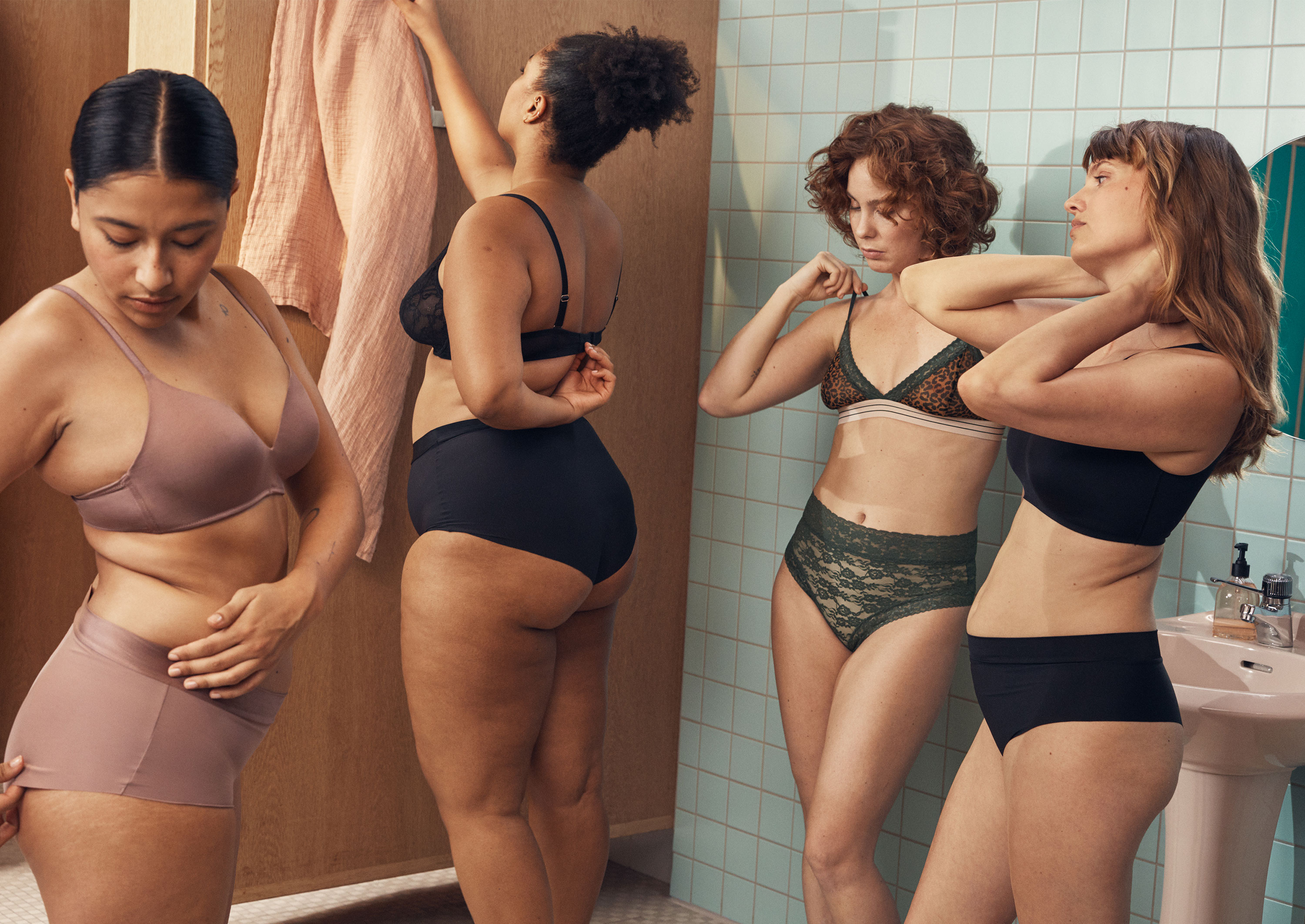 This spring's underwear campaign shows what Lindex stands for